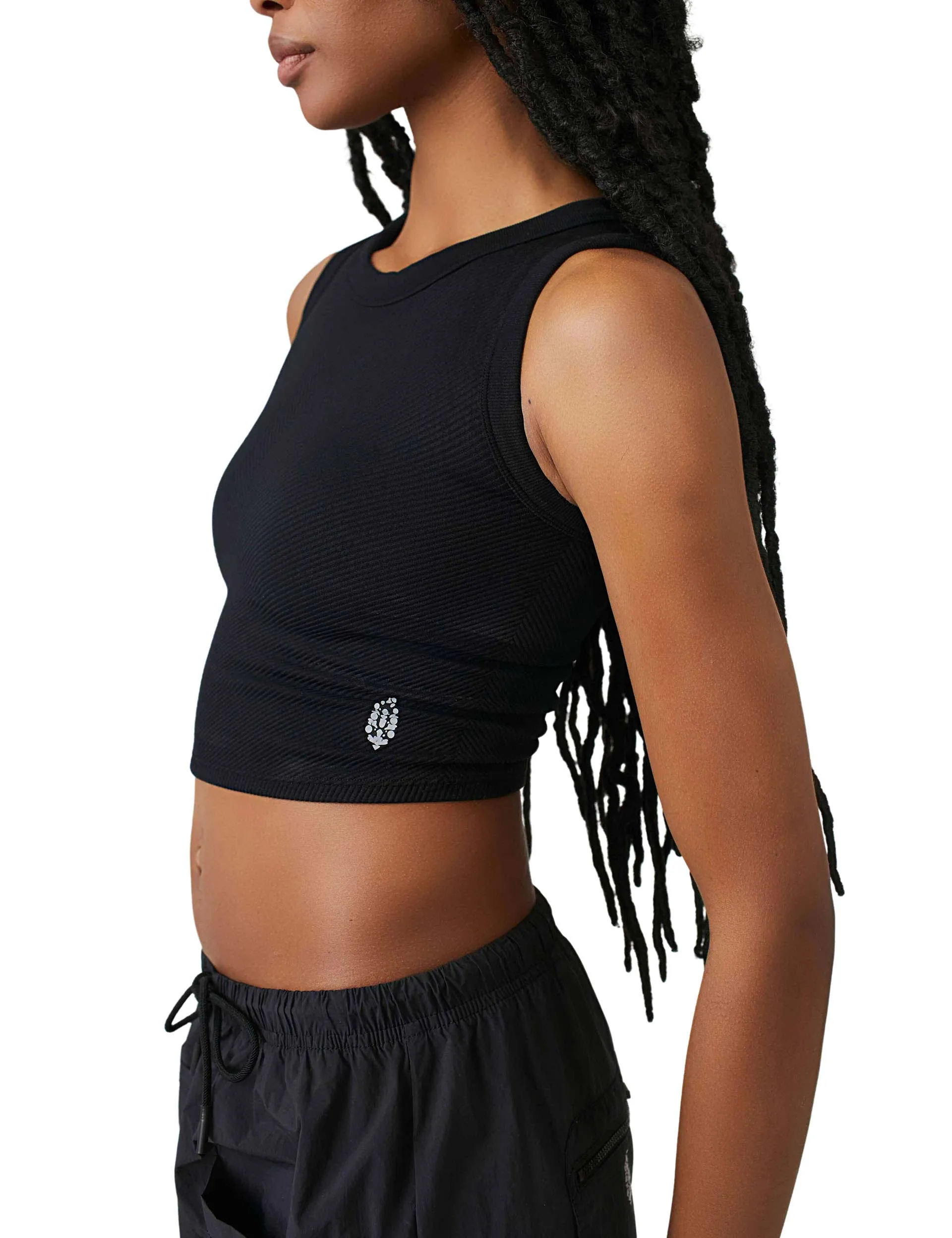 Free Throw Muscle Tank - Black