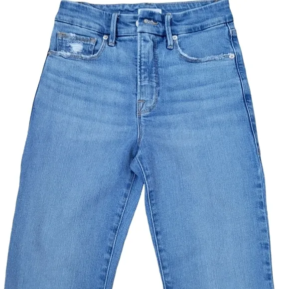 Good American Women's Jeans. Style GCC802T-1352. size 2/26. Waist 26&quot; Pre-owned
