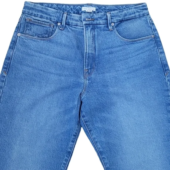 Good American Women's Jeans. Style GCC802T-1352. size 2/26. Waist 26&quot; Pre-owned