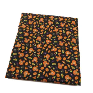 halloween mickey minnie disney pumpkin fabric