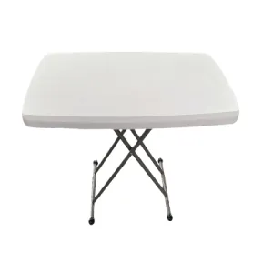 Height Adjustable Folding Table