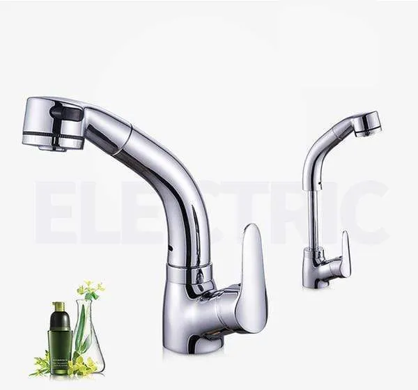 Height Adjustable Pull-out Sink Tap