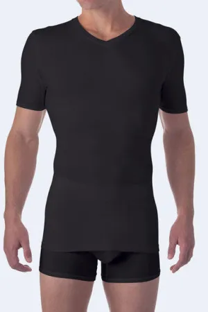 HIGH V-NECK NECK COOL COTTON TSHIRT