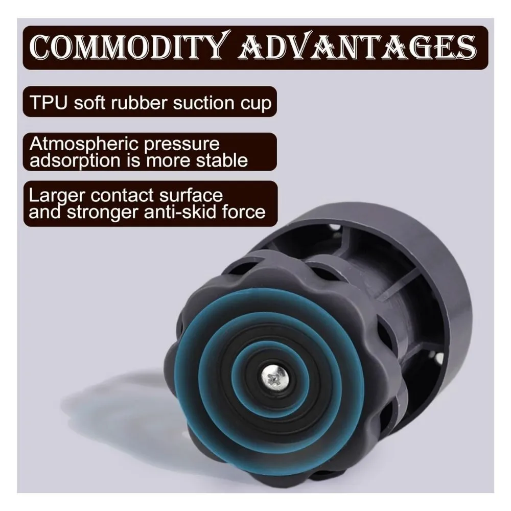 Homlly Anti Vibration Noise Reducing Height Adjustable Rubber Feet Pads Stabilizer for Washing Machine Fridge