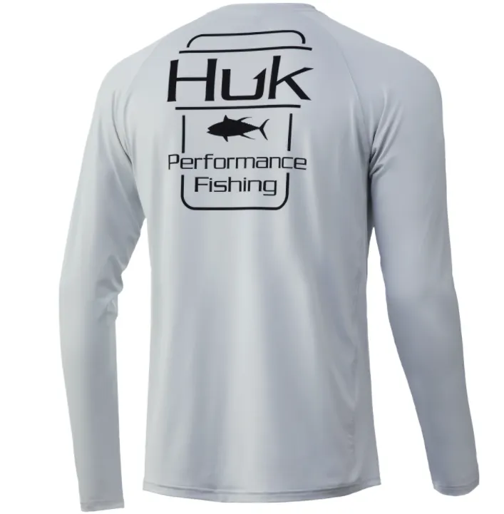 Huk Tuna Badge Pursuit Glacier