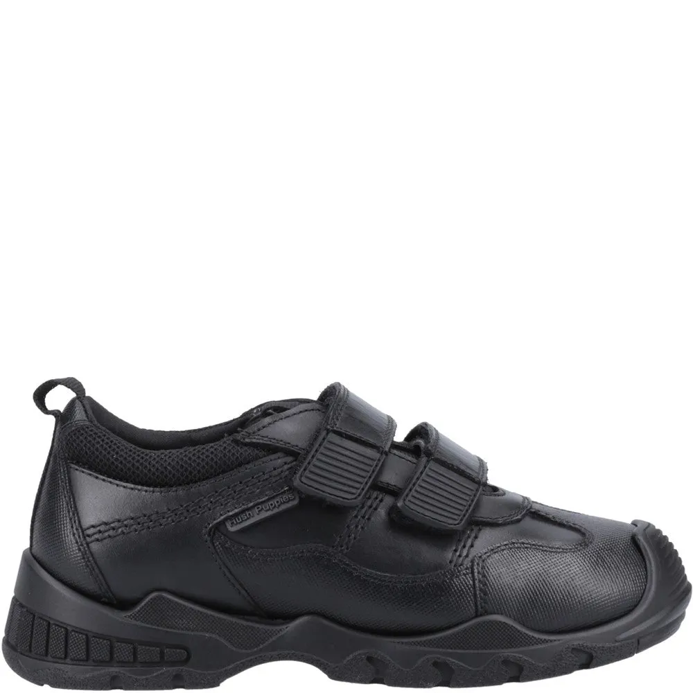 Hush Puppies Troy Senior School Shoes