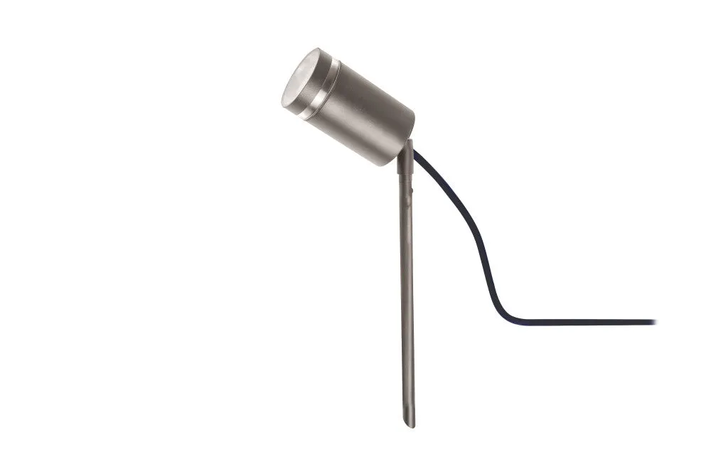Integral ILDED064 Outdoor Stainless Steel GU10 IP65 Spike Light Anthracite Grey