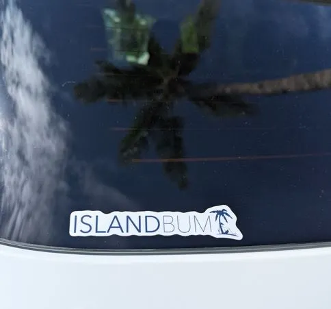 Island Bum Vinyl Decal