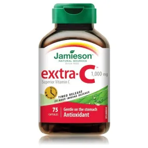JAMIESON extra-c 1000 mg 75 Cápsulas