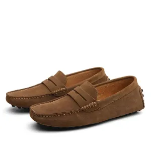 Jasper - Bruine Heren-Loafers