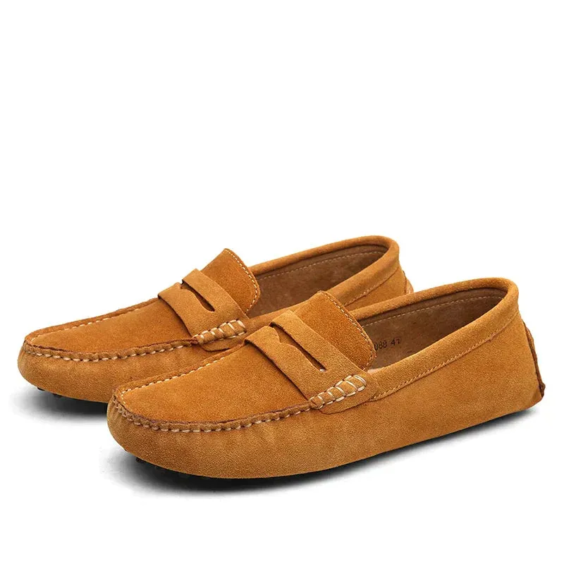 Jasper - Bruine Heren-Loafers