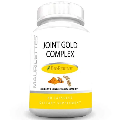 Joint Gold Complex with Glucosamine Chondroitin Turmeric MSM and Boswellia - Advanced Anti Inflammatory Joint Support and Natural Pain Relief Supplement