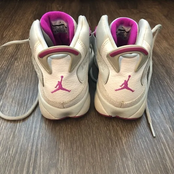 Jordan 6 Rings Pure Platinum Fuchsia Blast Shoes