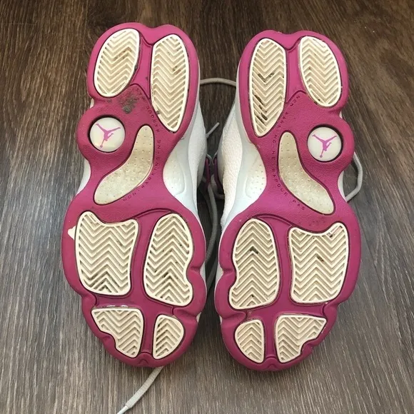 Jordan 6 Rings Pure Platinum Fuchsia Blast Shoes