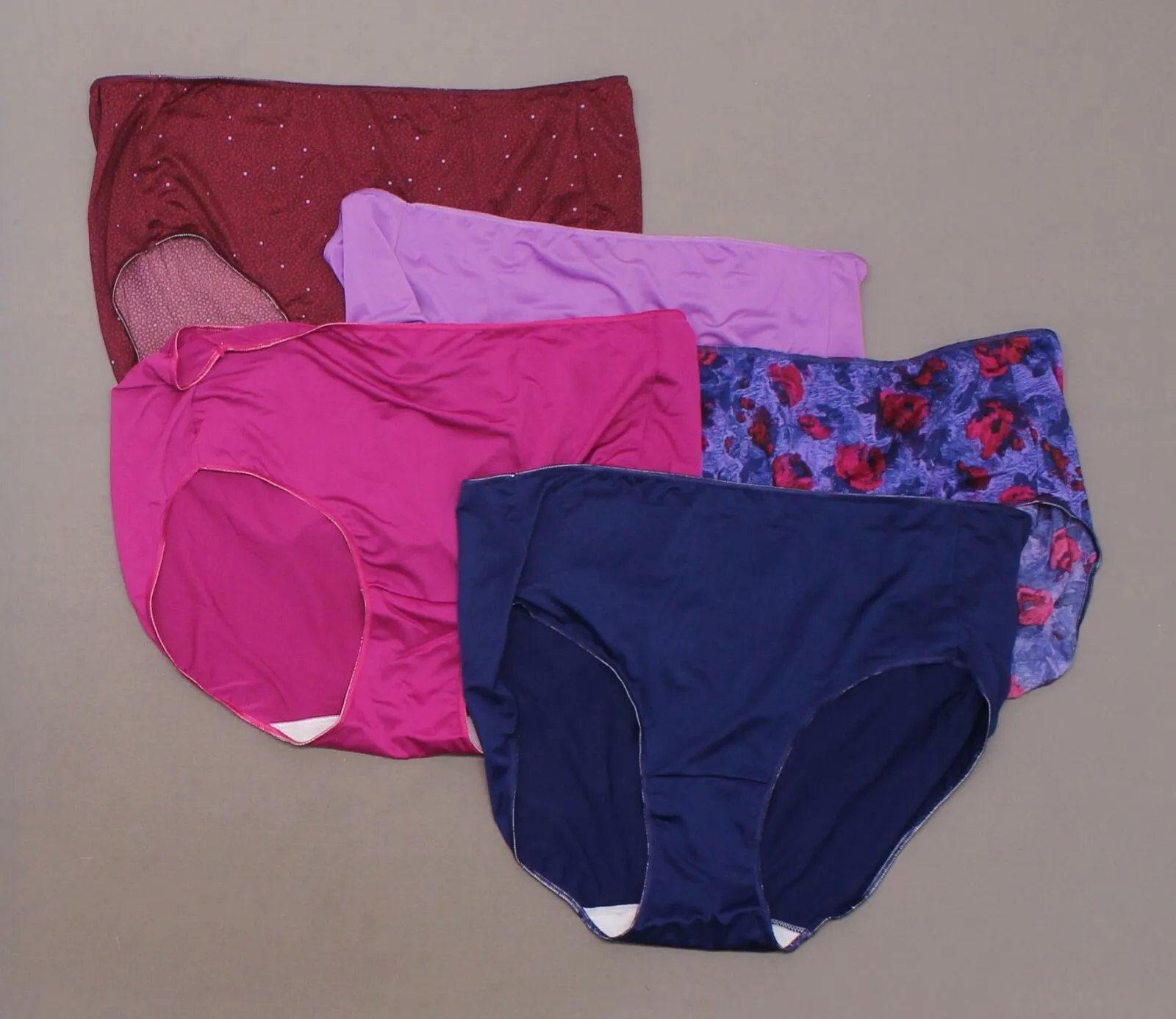 Just My Size by Hanes Women's 5 Pairs Tag Free Microfiber Briefs
