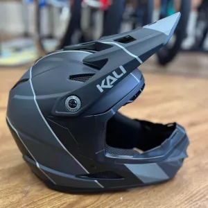 Kali Zoka Stripe Full Face Helmet Black / Grey