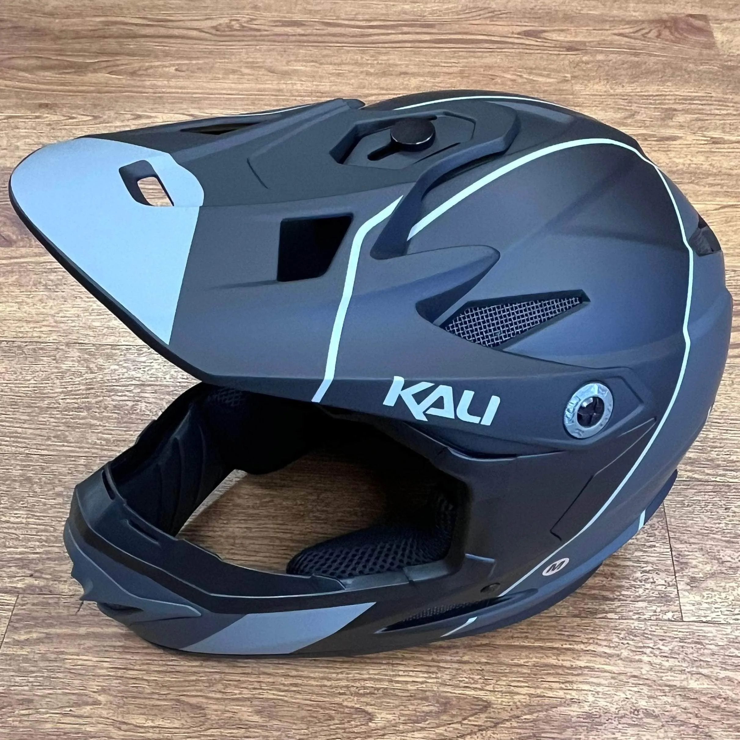 Kali Zoka Stripe Full Face Helmet Black / Grey