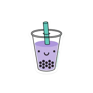 Kawaii Boba Sticker