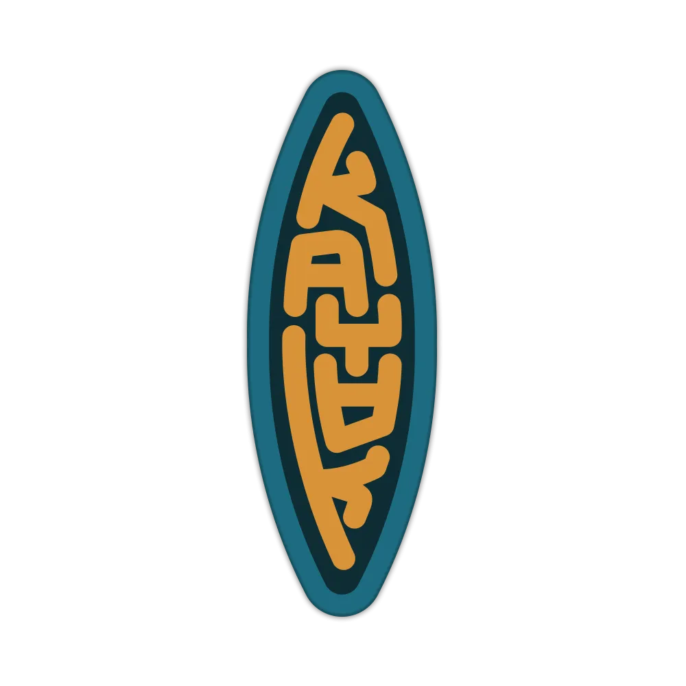 Kayak Sticker
