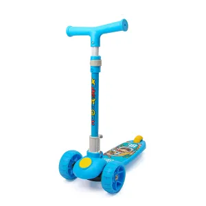 Kick Scooter for Kids | Height Adjustable | Foldable | Aluminum | Open Wheels | Blue