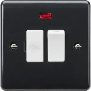 Knightsbridge PM6300NF Part M 13A Switched Fused Spur   Neon & Flex Outlet