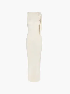 Kylie knotted maxi-Dress
