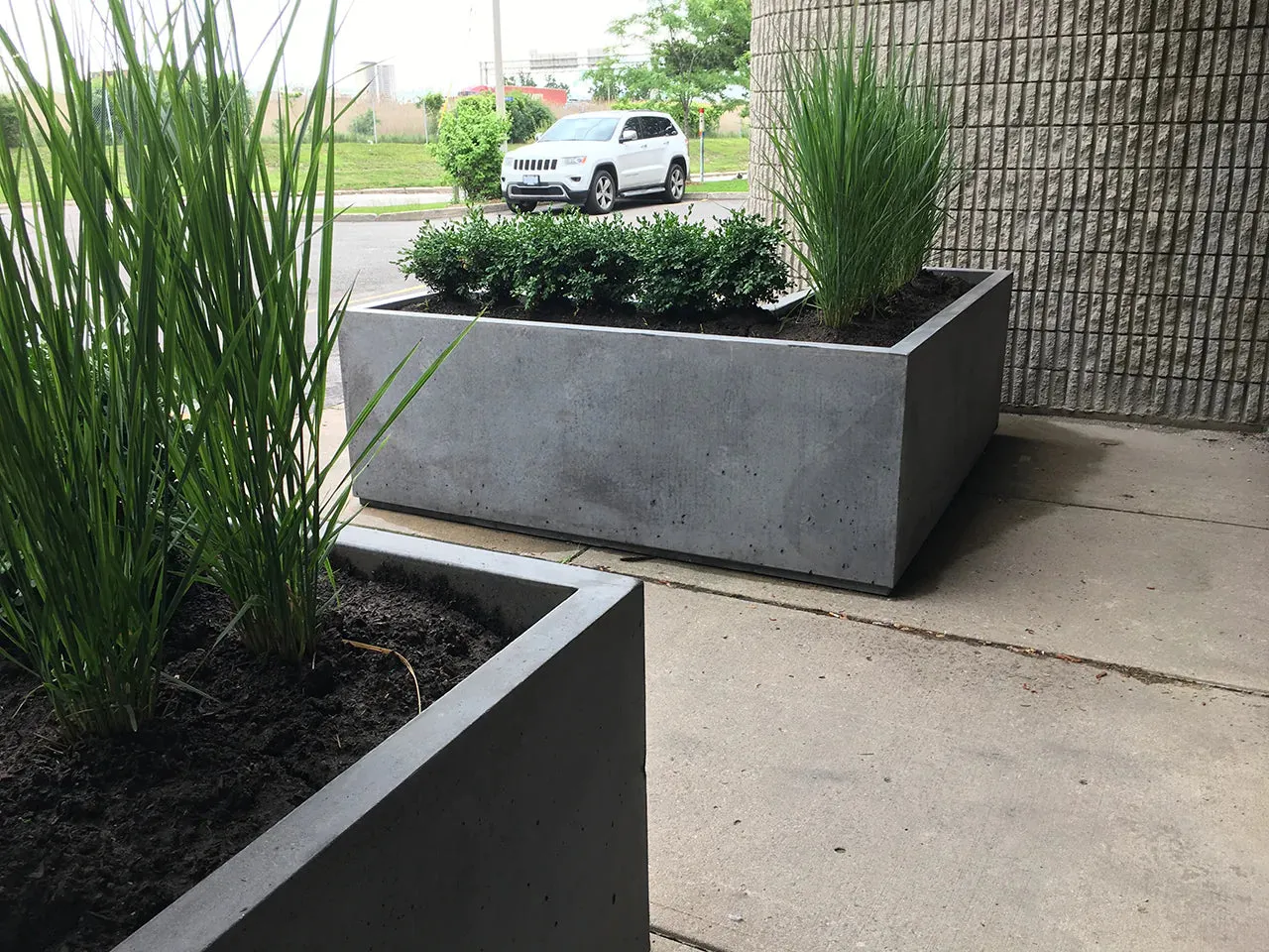 L-Shaped Series Planters