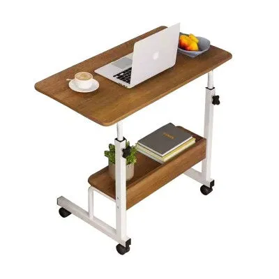 Laptop Table Height Adjustable With shelf