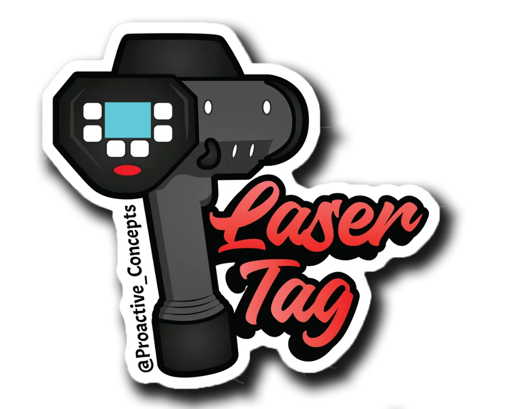 Laser Tag - Sticker