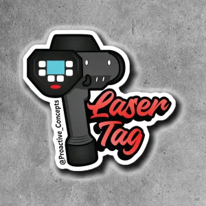 Laser Tag - Sticker