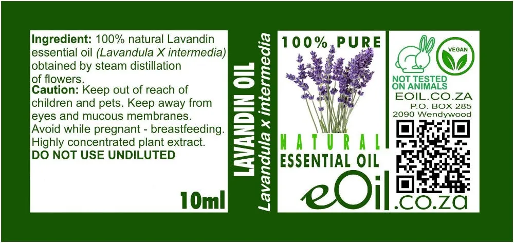Lavandin essential oil (Lavandula X intermedia)