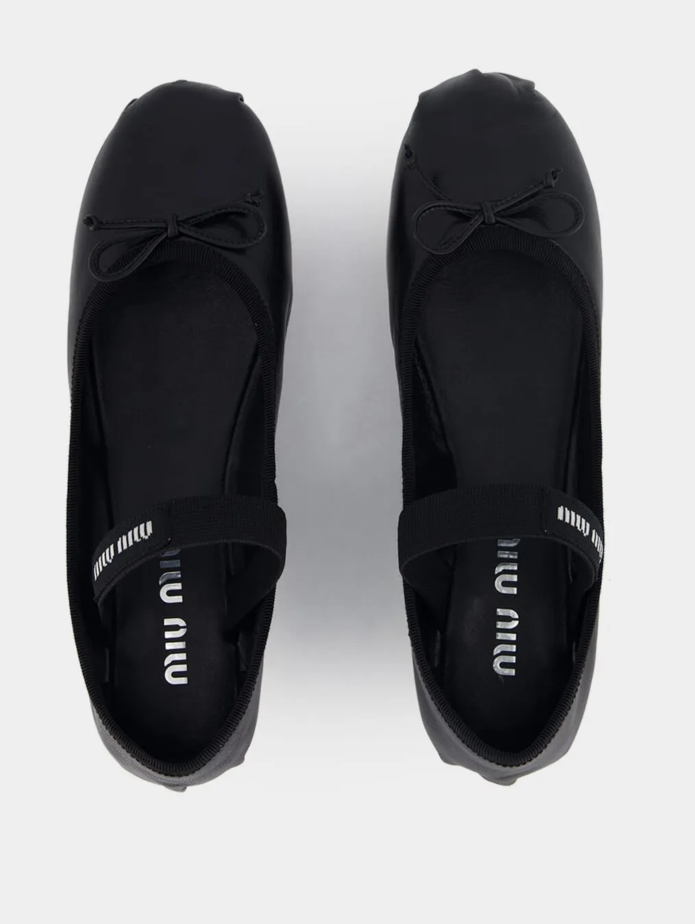 Leather Black Ballet Flats