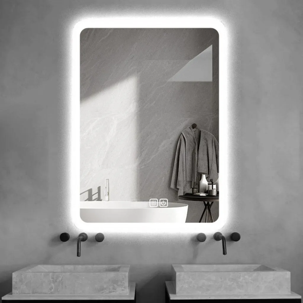 LED Mirror 800mm Rectangle GO-BM-100-JR