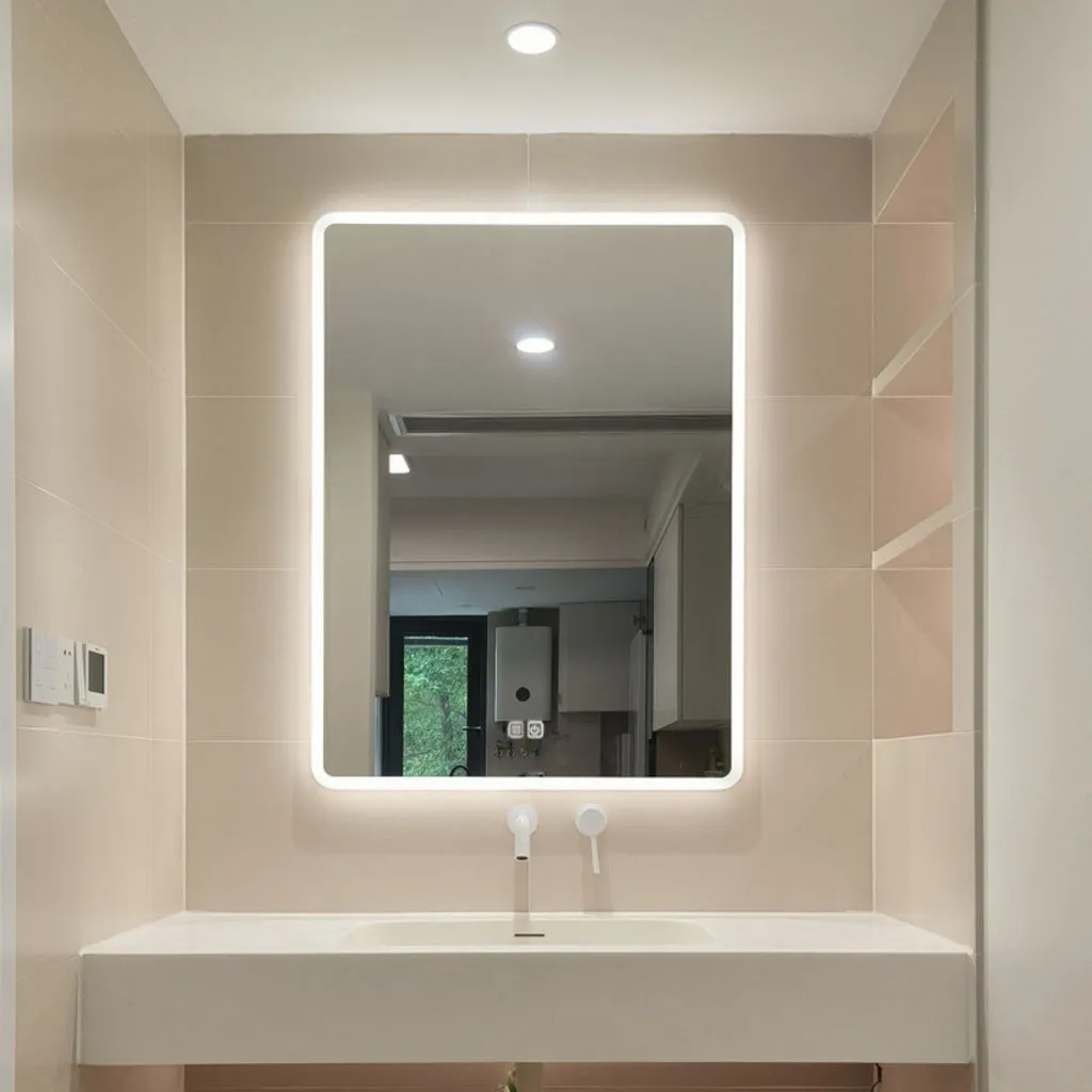 LED Mirror 800mm Rectangle GO-BM-100-JR