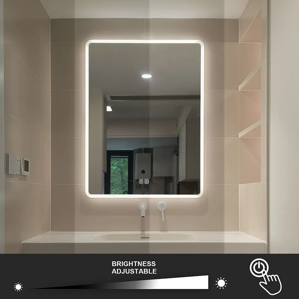 LED Mirror 800mm Rectangle GO-BM-100-JR