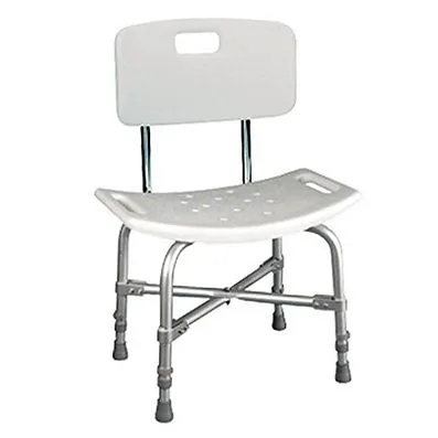 Lifeline Height Adjustable Shower Bench Without Back 9126