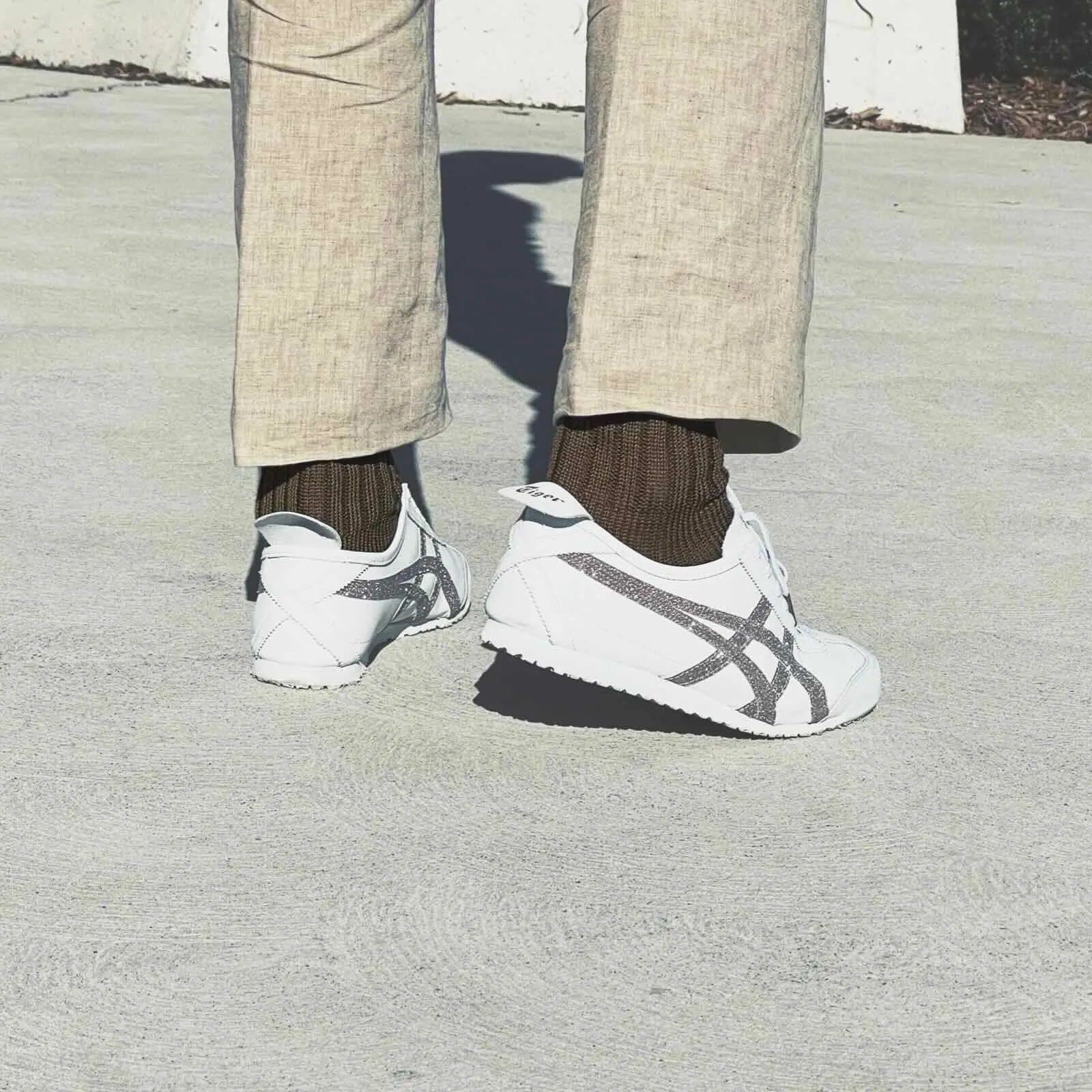 Linen Crew Socks