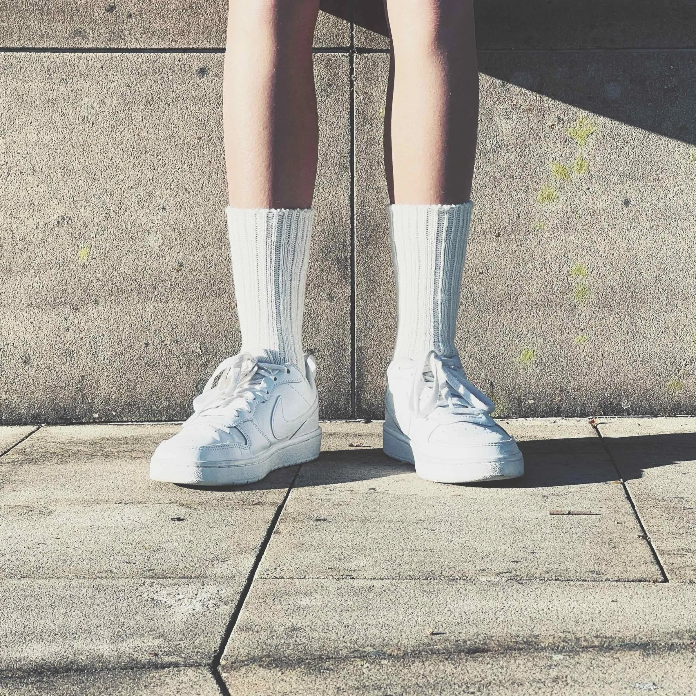 Linen Crew Socks