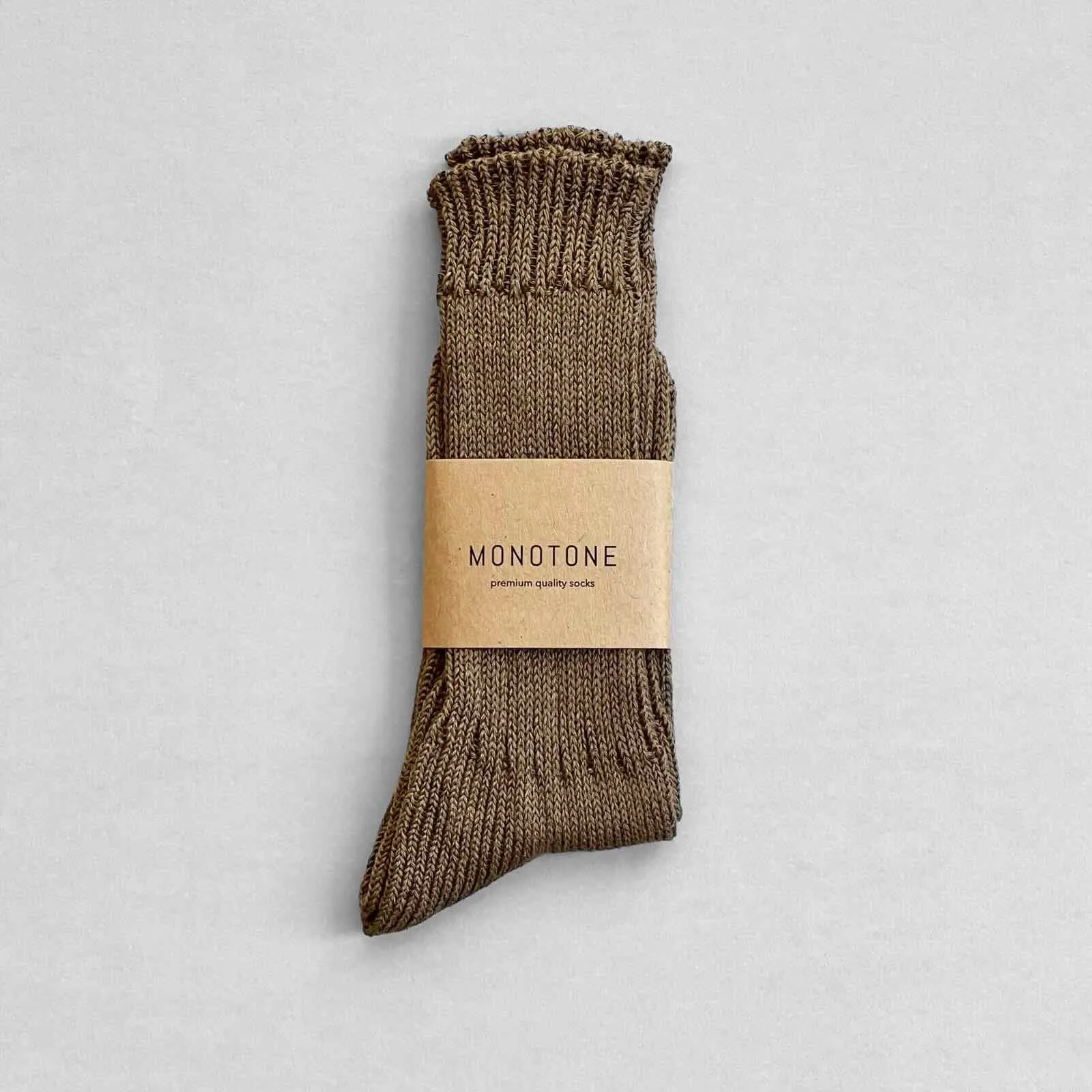 Linen Crew Socks