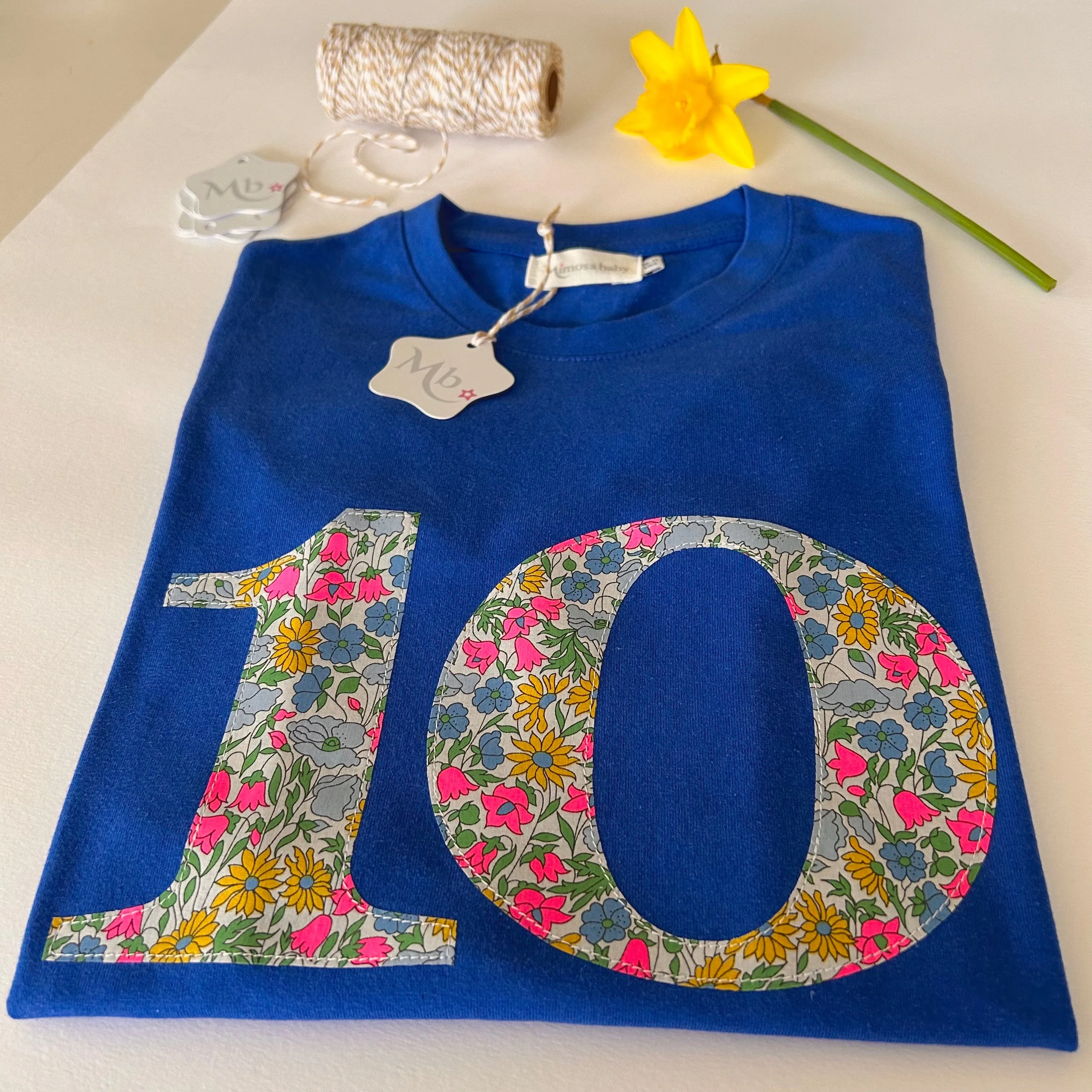 Long sleeve birthday t-shirt