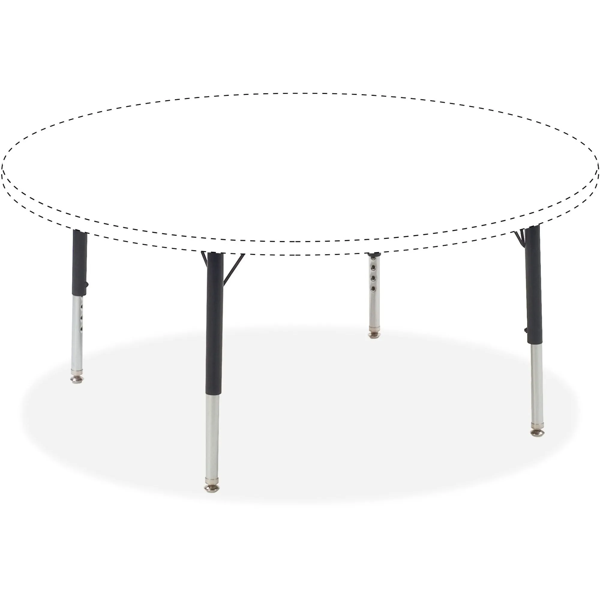 Lorell Activity Table Low Height Adjustable Leg Kit