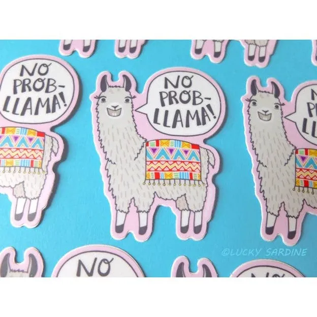 Lucky Sardine Vinyl Stickers