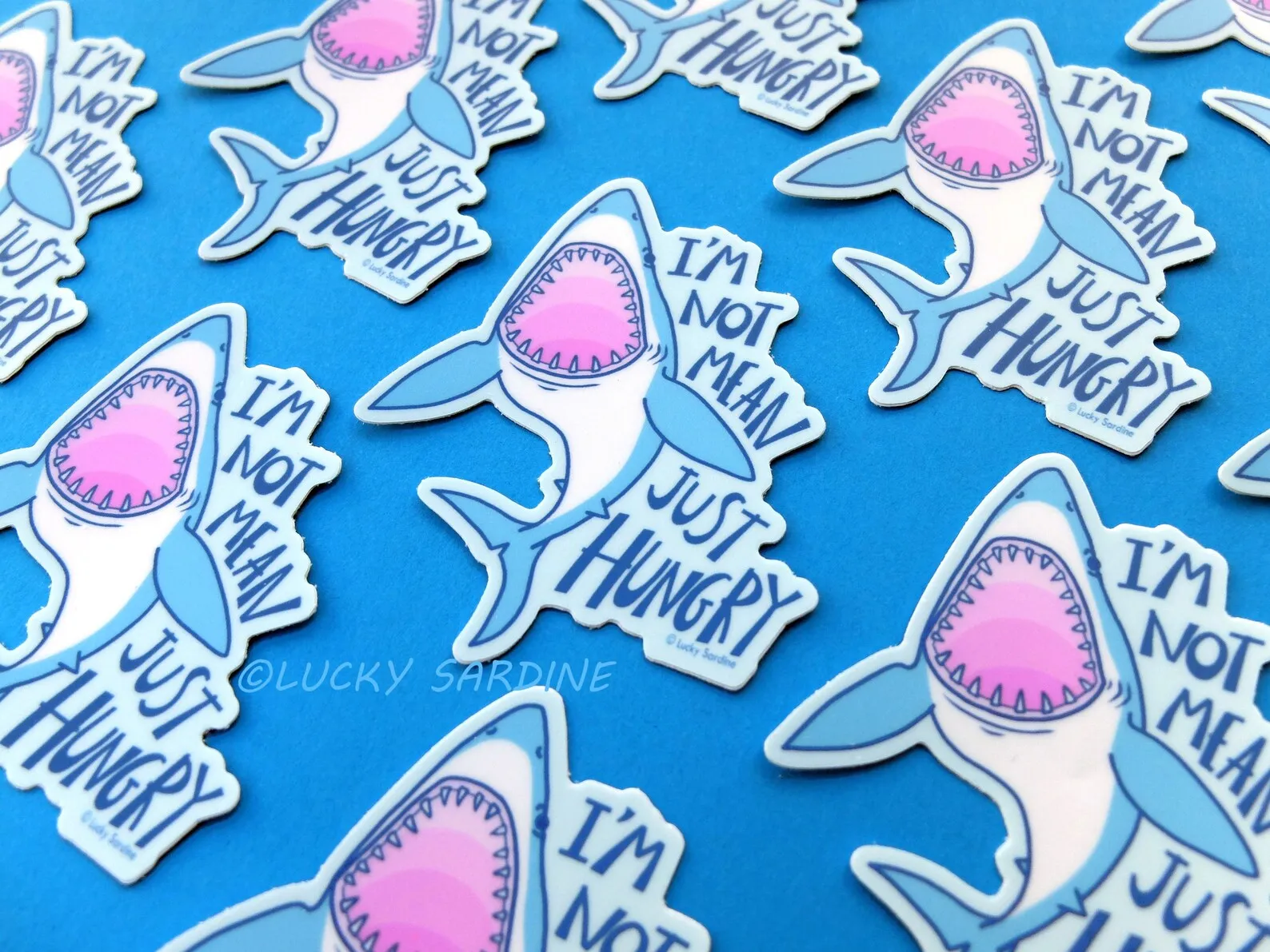 Lucky Sardine Vinyl Stickers