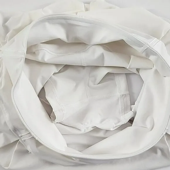 Lululemon Lost In Pace Skort Skirt White Flowy Lightweight Size 10 Regular