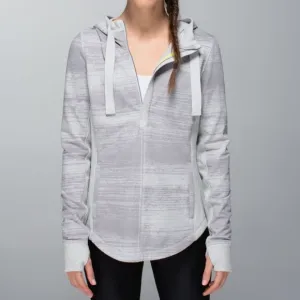 Lululemon Post Sweat Pullover Hooded Sweater size 4