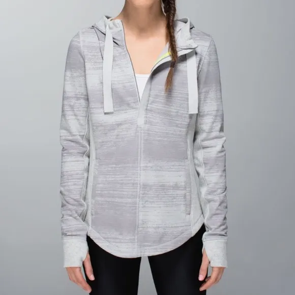 Lululemon Post Sweat Pullover Hooded Sweater size 4