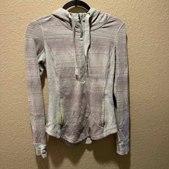 Lululemon Post Sweat Pullover Hooded Sweater size 4