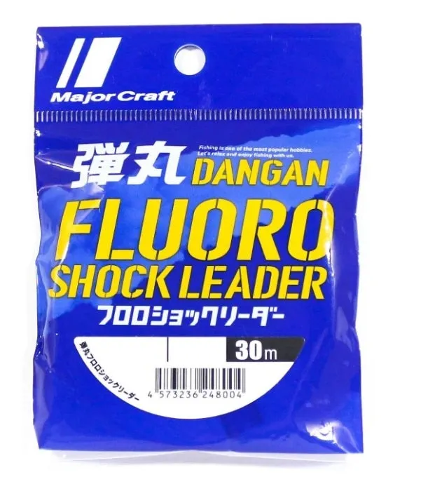 MAJOR CRAFT DANGAN Fluoro Shock Leader - 8lb