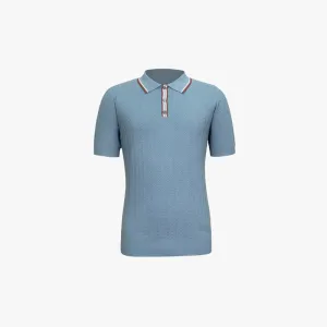 Mason | Men's Waffle Knit Short Sleeve Casual Polo Shirts