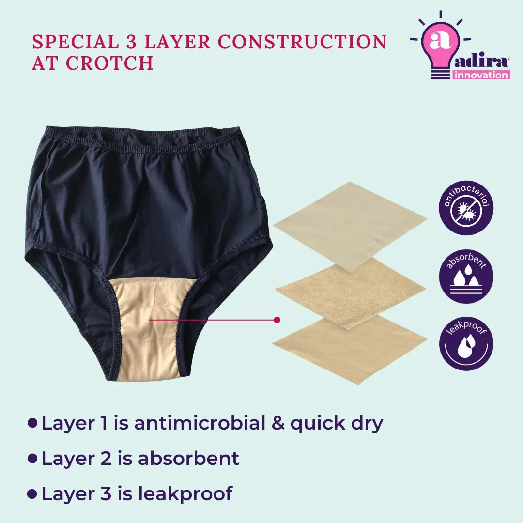 Maternity Incontinence Panty | Absorbs leaks upto 10ml